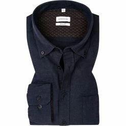 Top 10 🔥 Seidensticker Hemd 150982/19 Regular Fit, Baumwolle, Dunkelblau meliert, Dunkelblau 🌟