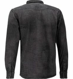 Rabatt 👍 Pepe 👖 Jeans Hemd Noah Black PM307267/000 👖 Jeanshemd, Baumwolle, Schwarz , Schwarz ✨ -Hemden Verkaufsgeschäft 380859 norm2