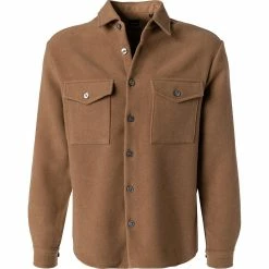 Rabatt 🤩 BOSS Overshirt Neoterio 50461354/262 Relaxed Fit, Wolle, Beige ❤️
