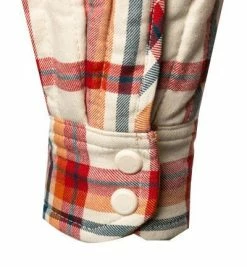 Schlussverkauf 👏 NAPAPIJRI Overshirt NP0A4FMQ/93C Baumwolle wattiert, Beige-rot kariert, Beige-rot ⭐ -Hemden Verkaufsgeschäft 381011 norm6