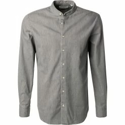 Auslauf ✨ BALDESSARINI Hemd B3 10002.3055/9016 👖 Jeanshemd, Baumwolle, Grau 😀
