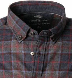 Schlussverkauf ⭐ Fynch-Hatton Hemd 1221 6040/6043 Flanell, Navy kariert, Navy 😀 -Hemden Verkaufsgeschäft 381134 norm2