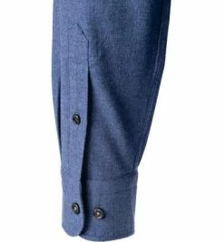 Budget 😀 Fynch-Hatton Hemd 1221 6030/6030 Baumwolle, Blau 🔥 -Hemden Verkaufsgeschäft 381144 norm4