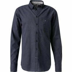 Schlussverkauf 🔥 Fynch-Hatton Hemd 1221 6030/6033 Baumwolle, Navy 🔥
