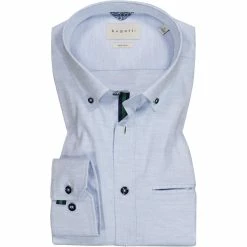 Bester Verkauf ⌛ bugatti Hemd 9350/88820/320 Modern Fit, Baumwolle, Hellblau ✨