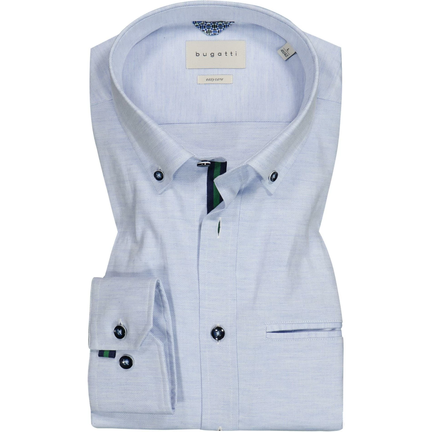 Bester Verkauf ⌛ bugatti Hemd 9350/88820/320 Modern Fit, Baumwolle, Hellblau ✨ 1 Bester Verkauf ⌛ bugatti Hemd 9350/88820/320 Modern Fit, Baumwolle, Hellblau ✨