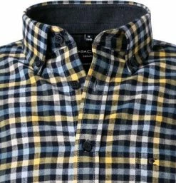 Besorgen 🧨 CasaModa Hemd 413716700/100 Casual Fit, Baumwolle, Blau kariert, Blau 🌟 -Hemden Verkaufsgeschäft 381193 norm2