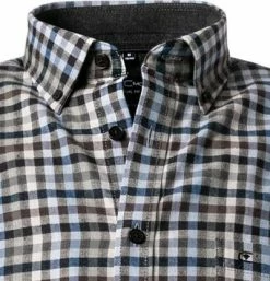 Auslauf 🌟 CasaModa Hemd 413716700/750 Casual Fit, Baumwolle, Anthrazit kariert, Anthrazit 🤩 -Hemden Verkaufsgeschäft 381194 norm2