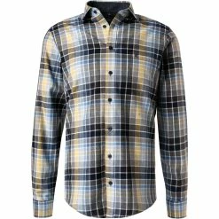 Rabatt 😍 CasaModa Hemd 413717300/100 Casual Fit, Baumwolle, Blau kariert, Blau 😍