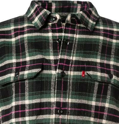 Bester Verkauf 🌟 Levi's® Hemd 173/0143 Overshirt, Relaxed Fit, Bio Baumwolle, Grün kariert, Blau-grün ⭐ 3 Bester Verkauf 🌟 Levi's® Hemd 173/0143 Overshirt, Relaxed Fit, Bio Baumwolle, Grün kariert, Blau-grün ⭐ – Bild 3