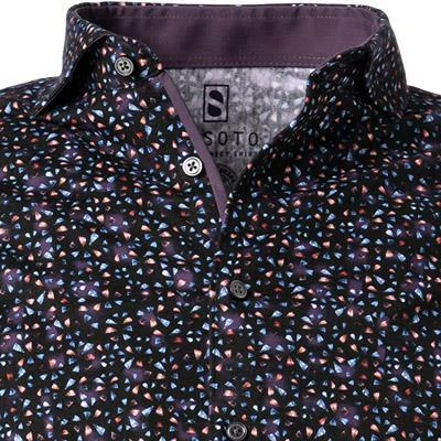 Blitzangebot ✔️ DESOTO Hemd New Hai 49107-3/431 Jersey, Navy gemustert, Navy ✨ 3 Blitzangebot ✔️ DESOTO Hemd New Hai 49107-3/431 Jersey, Navy gemustert, Navy ✨ – Bild 3