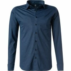 Coupon 👍 DESOTO Hemd Kent 97028-3/511 Jersey, Indigo meliert, Indigo 😉