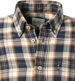 Schlussverkauf 👍 Ben Sherman Hemd 0065395/026 Overshirt, Regular FIt, Baumwolle, Dunkelblau kariert, Dunkelblau 🤩 -Hemden Verkaufsgeschäft 381469 norm2