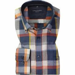 Bestes Angebot 😍 CasaModa Hemd 413715600/450 Casual Fit, Baumwolle, Multicolour kariert, Multicolor 🌟