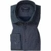 Billig 🌟 CasaModa Hemd 413716900/100 Casual Fit, Baumwolle, Dunkelblau gemustert, Dunkelblau 🎉
