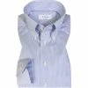 Aktion ❤️ ETON Hemd 1000/03139/21 Contemporary Fit, Baumwolle, Hellblau-weiß gestreift, Hellblau ⭐