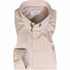 Bestpreis 👏 ETON Hemd 1000/03139/31 Contemporary Fit, Baumwolle, Beige-weiß gestreift, Beige ⭐