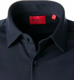 Blitzangebot ✨ HUGO Hemd Kenno 50464183/413 Slim Fit, Jersey, Navy ⭐ -Hemden Verkaufsgeschäft 381602 norm2