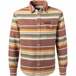 Schlussverkauf 👍 NAPAPIJRI Overshirt NP0A4FVQ/57S Baumwolle, Multicolour, Multicolor 🌟