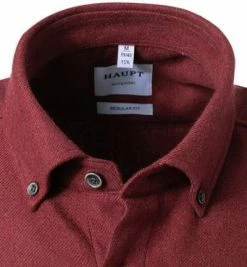Auslauf 🎉 Haupt Hemd 715110159070/10407 Regular Fit, Baumwolle, Dunkelrot meliert, Dunnkelrot 😉 -Hemden Verkaufsgeschäft 381632 norm2