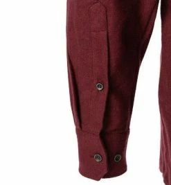 Auslauf 🎉 Haupt Hemd 715110159070/10407 Regular Fit, Baumwolle, Dunkelrot meliert, Dunnkelrot 😉 -Hemden Verkaufsgeschäft 381632 norm3