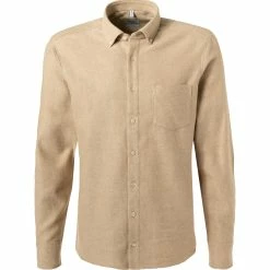 Beste Bewertungen von ❤️ Haupt Hemd 715110149070/10802 Modern Fit, Flanell, Sand meliert, Sand ✔️