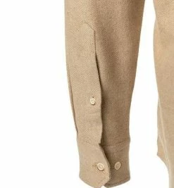 Beste Bewertungen von ❤️ Haupt Hemd 715110149070/10802 Modern Fit, Flanell, Sand meliert, Sand ✔️ -Hemden Verkaufsgeschäft 381633 norm3