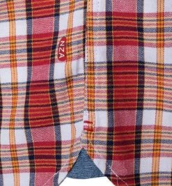 Bester Verkauf ⭐ N.Z.A. Hemd 21KN511/1588 Baumwolle, Rot kariert, Rot 🧨 -Hemden Verkaufsgeschäft 381666 norm3