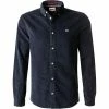 Bestes Angebot ✔️ TOMMY 👖 JEANS Hemd DM0DM11302/C87 Regular Fit, Bio Baumwolle, Dunkelblau 😀