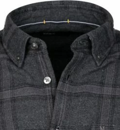 Bester Verkauf 👏 Marc O'Polo Hemd 130 7309 42190/H96 Regular Fit, Flanell, Graphit kariert, Dunkelgrau 🔥 -Hemden Verkaufsgeschäft 381891 norm2