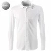 Coupon ❤️ BOGGI MILANO Hemd BO21A0495/01 Piqué schnelltrocknend, Weiß 🧨
