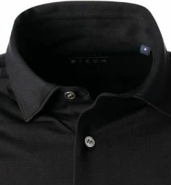 Großhandel ✔️ BOGGI MILANO Hemd BO21A0495/03 Piqué schnelltrocknend, Schwarz ✨ -Hemden Verkaufsgeschäft 381924 norm2