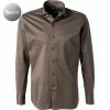 Top 10 ✨ BOGGI MILANO Hemd BO21A0140/04 Regular Fit, Jersey, Braun meliert, Braun 🎉