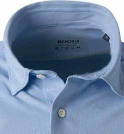 Beste Bewertungen von 🧨 BOGGI MILANO Hemd BO21A0499/01 Piqué atmungsaktiv, Hellblau 🥰 -Hemden Verkaufsgeschäft 381950 norm2