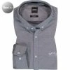 Neu 🤩 BOSS Hemd Biado 50461984/411 Regular Fit, Baumwolle, Nachtblau meliert, Navy 🧨
