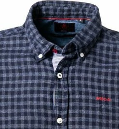Beste Bewertungen von ❤️ N.Z.A. Hemd 21KN525/1621 Baumwolle, Navy kariert, Navy 🧨 -Hemden Verkaufsgeschäft 382165 norm2