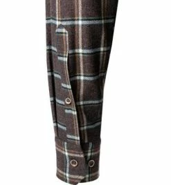 Top 10 ⭐ Haupt Hemd 715110149078/30805 Modern Fit, Flanell, Navy-koralle kariert, Braun ⌛ -Hemden Verkaufsgeschäft 382177 norm3