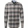 Coupon 😍 Haupt Hemd 715111159072/30905 Regular Fit, Flanell, Braun-blau kariert, Braun-blau 🎉