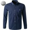 Rabatt 😀 Polo Ralph Lauren Hemd 710654408/074 Baumwoll-Piqué, Dunkelblau 🥰