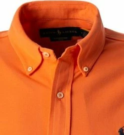 Bestes Angebot 😀 Polo Ralph Lauren Hemd 710654408/072 Baumwoll-Piqué, Orange 🎁 -Hemden Verkaufsgeschäft 382359 norm2