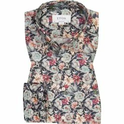 Rabatt 🔔 ETON Hemd 1000/03146/29 Contemporary Fit, Baumwolle, Multicolour gemustert, Multicolor 👍