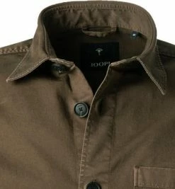 Neu 😀 JOOP! Overshirt Kalan-W 30030452/224 Baumwolle, Braun, Kaffeebraun ✨ -Hemden Verkaufsgeschäft 382734 norm2
