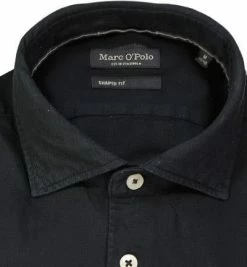Neu 😀 Marc O'Polo Hemd 220 7242 42198/991 Shaped Fit, Bio Baumwolle, Schwarz 🥰 -Hemden Verkaufsgeschäft 382933 norm2