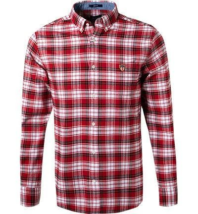 Am billigsten ✨ Gant Hemd 3019270/630 Regular Fit, Baumwolle, Rot-weiß kariert, Rot-weiß ❤️ 2 Am billigsten ✨ Gant Hemd 3019270/630 Regular Fit, Baumwolle, Rot-weiß kariert, Rot-weiß ❤️ – Bild 2