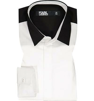 Budget 😀 KARL LAGERFELD Hemd 605180/60/521699/10 Modern Fit, Baumwolle, Weiß 😀 2 Budget 😀 KARL LAGERFELD Hemd 605180/60/521699/10 Modern Fit, Baumwolle, Weiß 😀 – Bild 2