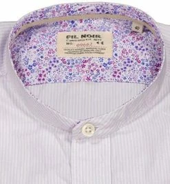 Aktion ❤️ FIL NOIR Hemd Santino 51614/54 Shaped Fit, Baumwolle CO2-Neutral, Helllila gestreift, Helllila 👍 -Hemden Verkaufsgeschäft 383174 norm2