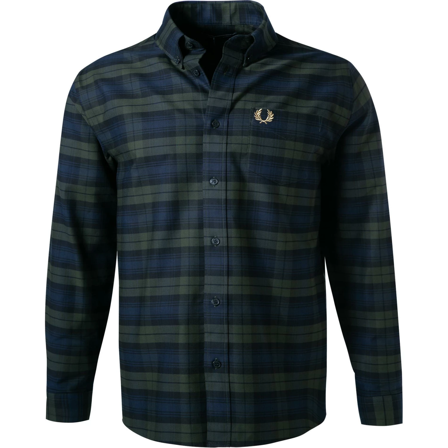 Bestpreis ✨ Fred Perry Hemd M2698/408 Baumwolle, Jägergrün-blau, Jägergrün 🤩 1 Bestpreis ✨ Fred Perry Hemd M2698/408 Baumwolle, Jägergrün-blau, Jägergrün 🤩