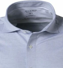 Neu 🤩 OLYMP Luxor Modern Fit 69EL 1210/19/13 Hemd, Jersey geruchshemmend, Extra langer Arm, Rauchblau gemustert, Rauchblau 😉 -Hemden Verkaufsgeschäft 383502 norm2