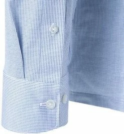 Großhandel ⭐ OLYMP Luxor Modern Fit 1210/14/13 Hemd, Jersey geruchshemmend, Rauchblau gemustert, Rauchblau 🤩 -Hemden Verkaufsgeschäft 383506 norm3