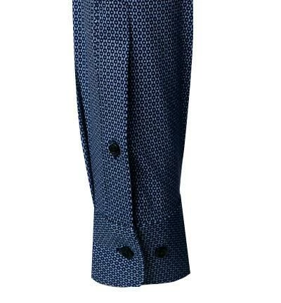 Brandneu 🛒 OLYMP Luxor Modern Fit 1296/14/18 Hemd, Jersey geruchshemmend, Marineblau gemustert, Marine ⭐ 4 Brandneu 🛒 OLYMP Luxor Modern Fit 1296/14/18 Hemd, Jersey geruchshemmend, Marineblau gemustert, Marine ⭐ – Bild 4